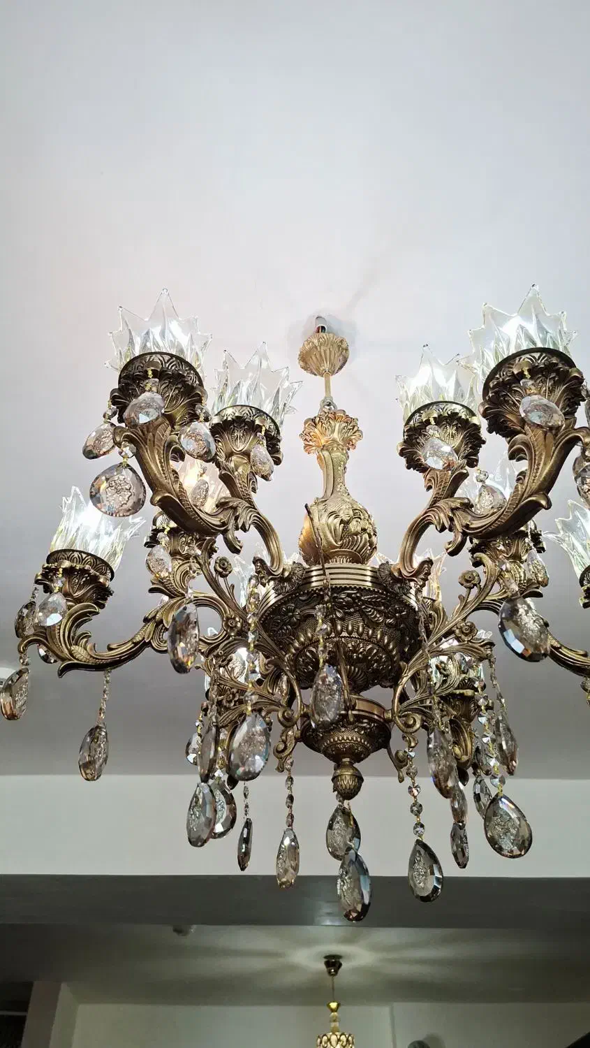 لوستر برنز|لوستر و چراغ آویز|سهند, |دیوار