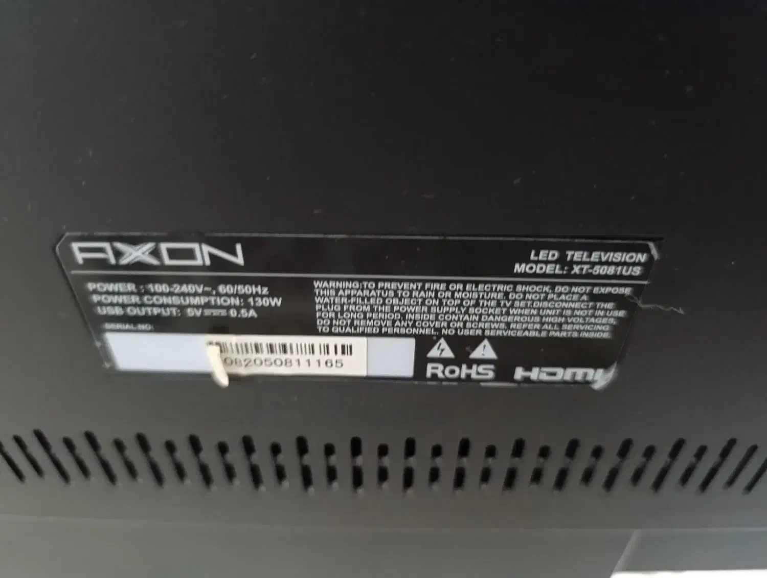 تلویزیون 50اینچ|تلویزیون و پروژکتور|دیواندره, |دیوار