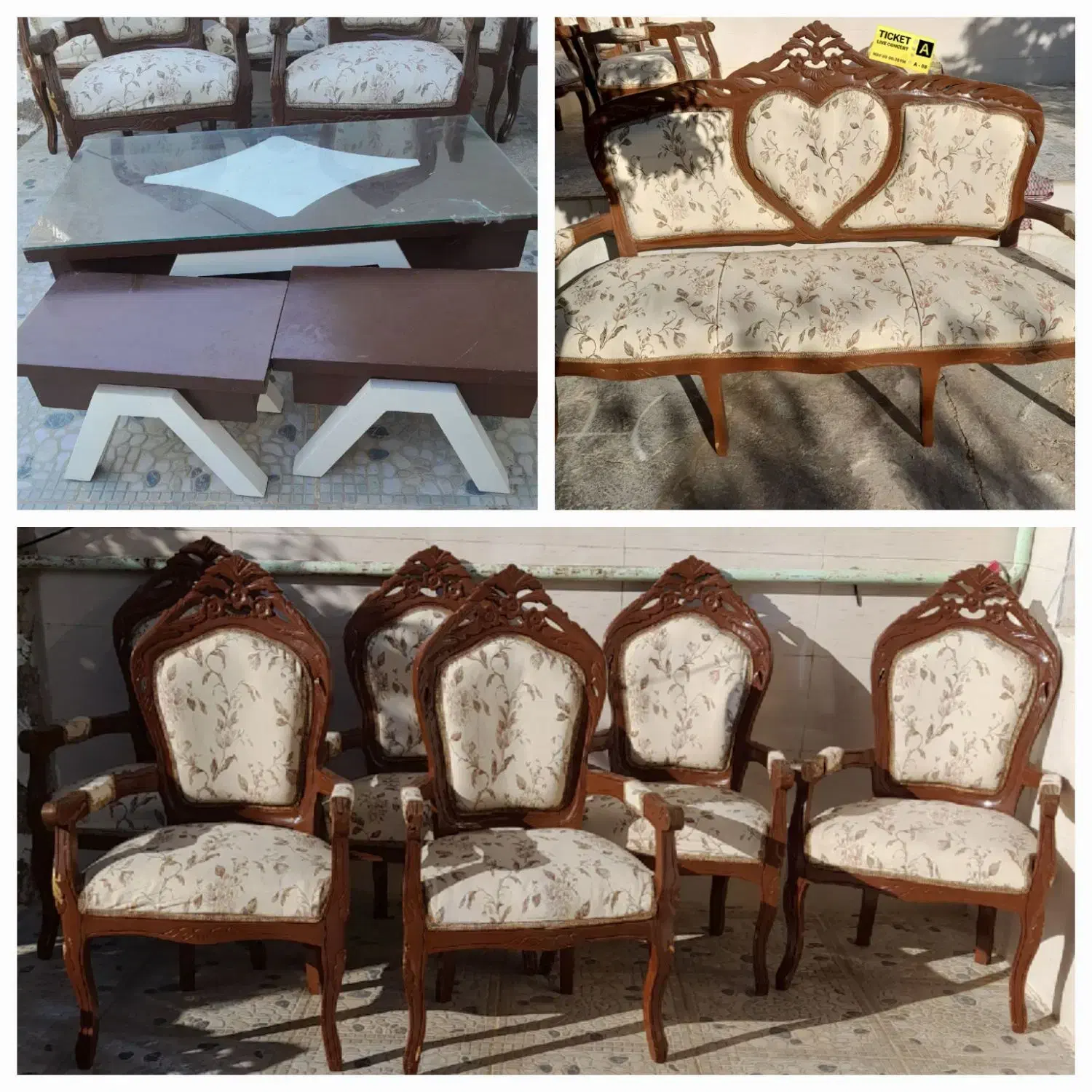 مبل|مبلمان خانگی و میز عسلی|رومشکان, |دیوار