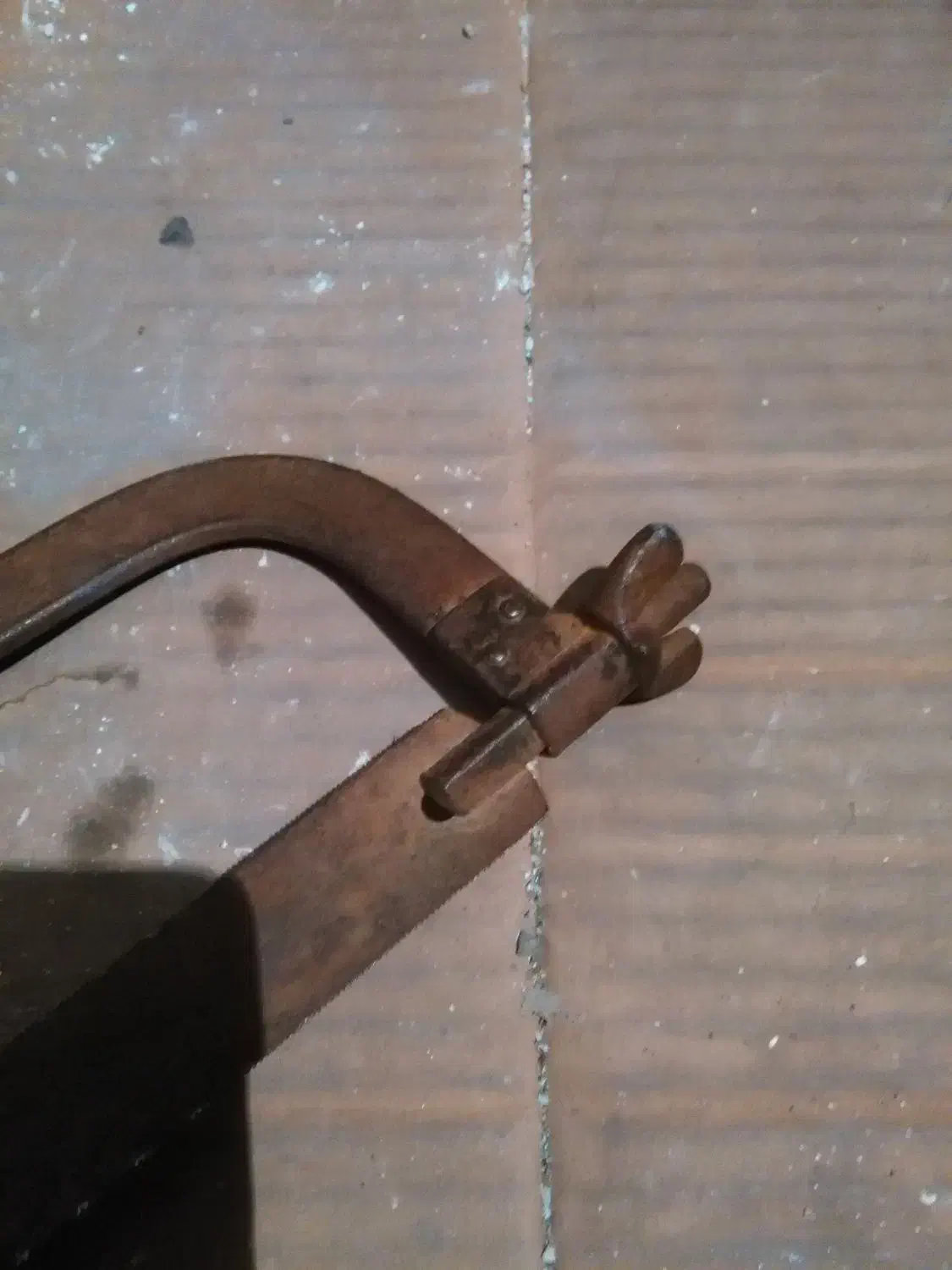 یک عدد آهن بور دو لبه قدیمی سالم|ابزارآلات|کرج, گلشهر|دیوار