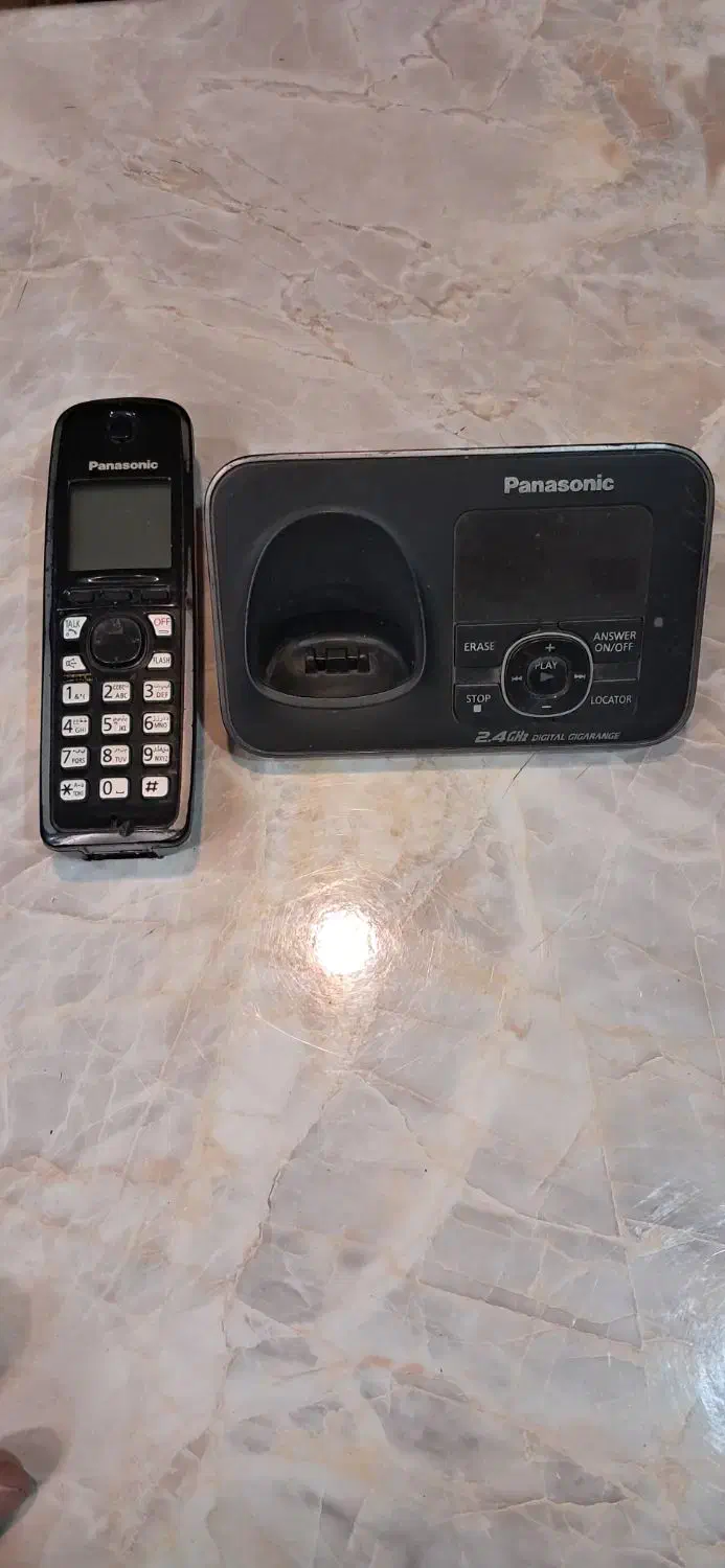 تلفن پاناسونیک اصل|تلفن رومیزی|رشت, معلم|دیوار