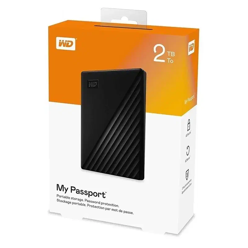 هارد اکسترنال وسترن دیجیتال مدل My Passport 2 TB|قطعات و لوازم جانبی رایانه|مشهد, مصلی (کارمندان اول)|دیوار