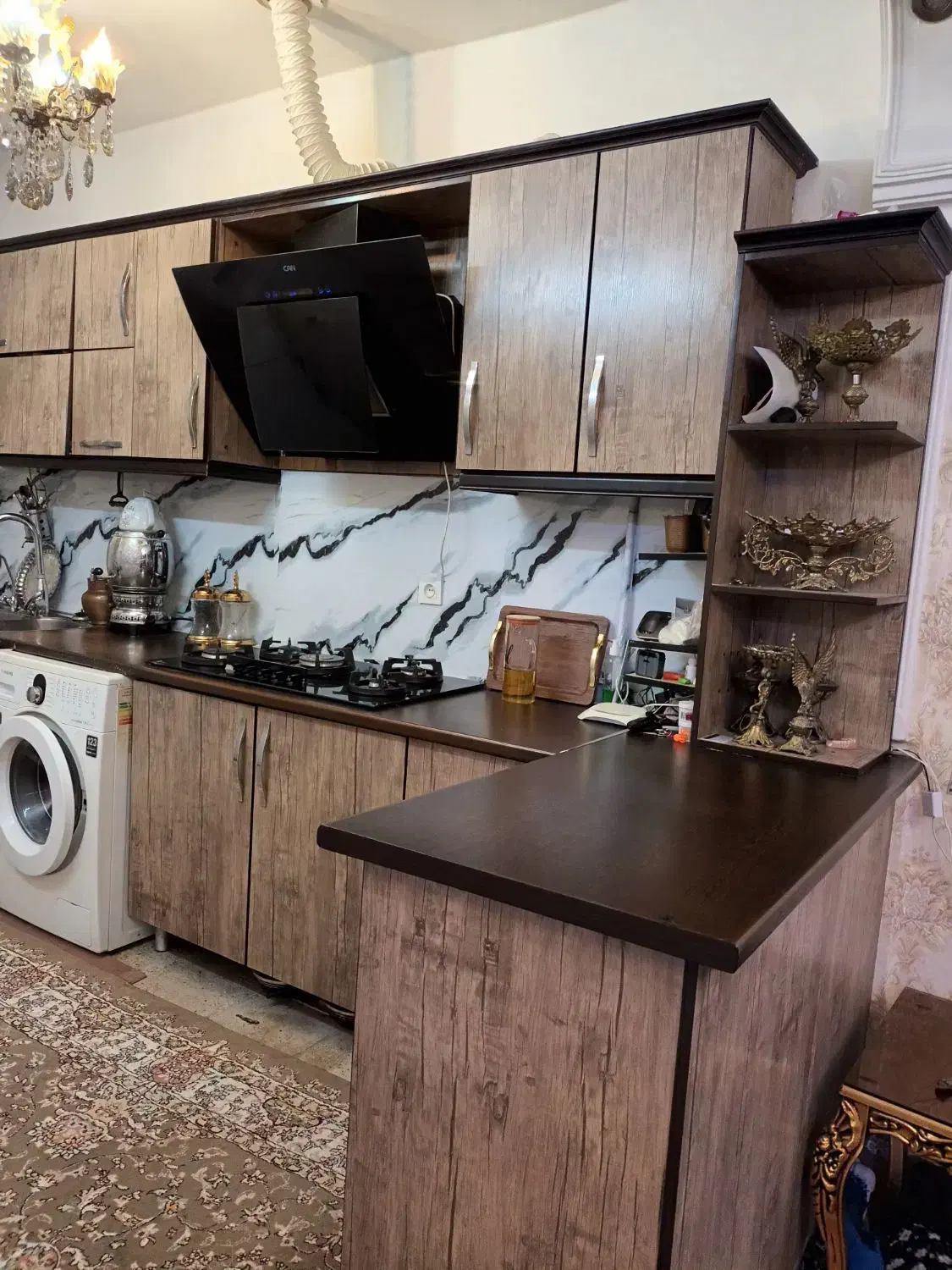 کابینت دست دوم مقاوم و سالم|آب‌چکان و نظم‌دهنده ظروف|قرچک, مهدیه|دیوار