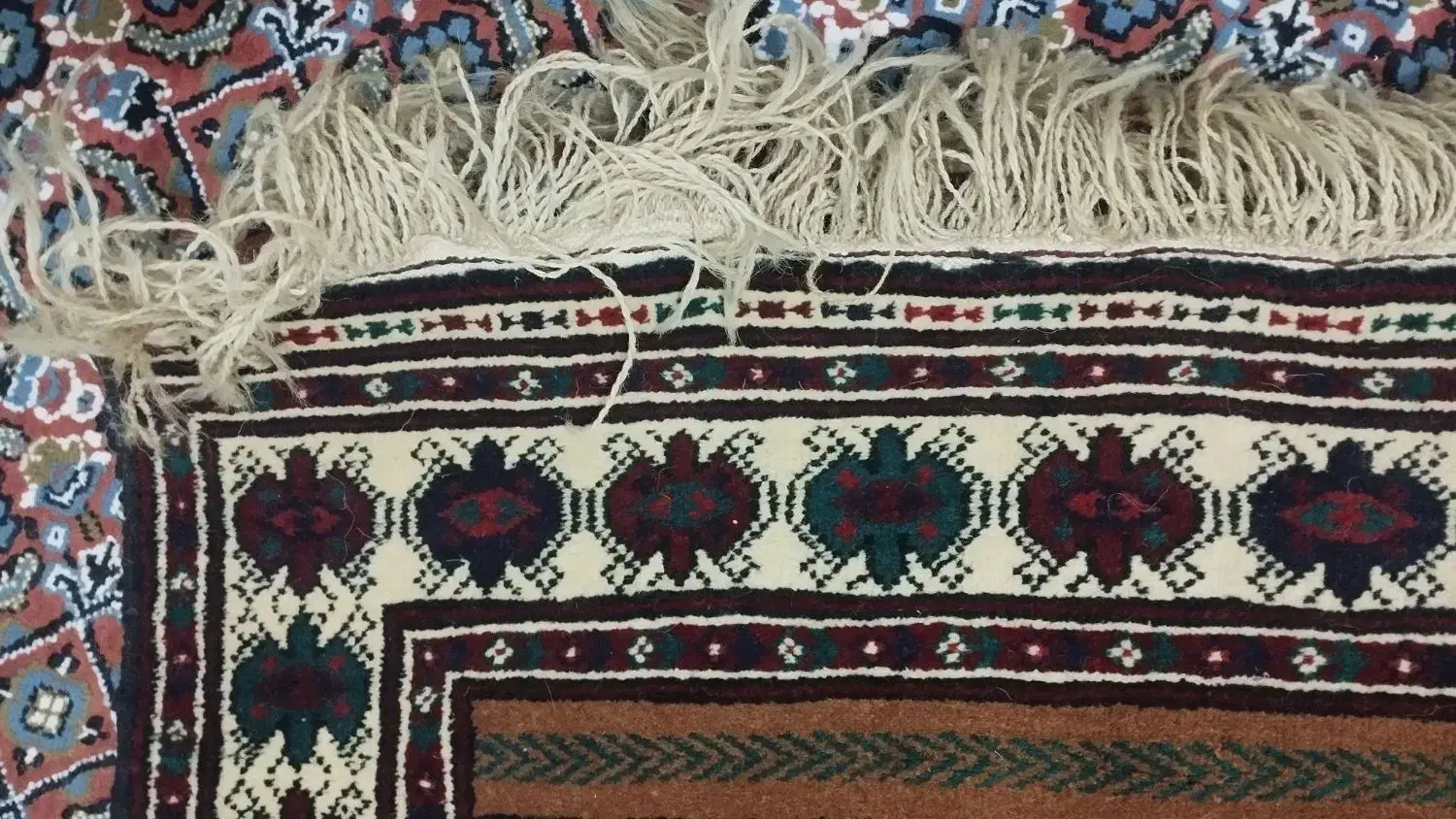 قالیچه دست بافت قدیمی قدمت دار|فرش|گرگان, |دیوار