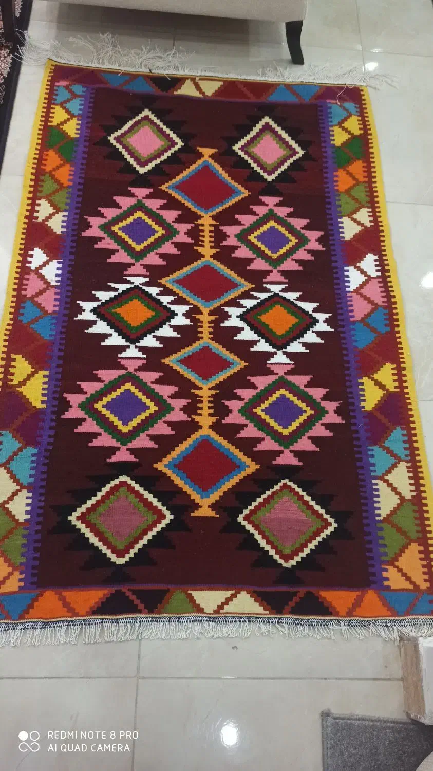 گلیم دست بافت|گلیم، جاجیم، گبه|رشت, یخسازی|دیوار