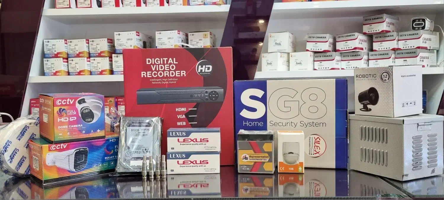 پک امنیتی دوربین و دزدگیر|دوربین مداربسته|کرمان, |دیوار