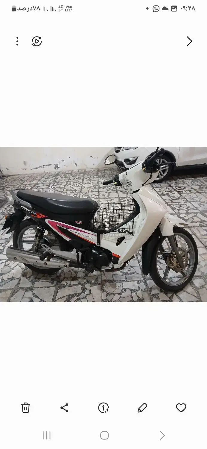 موتور ویو مدل ۱۴۰۰|موتورسیکلت|بندر انزلی, شاکوچه|دیوار