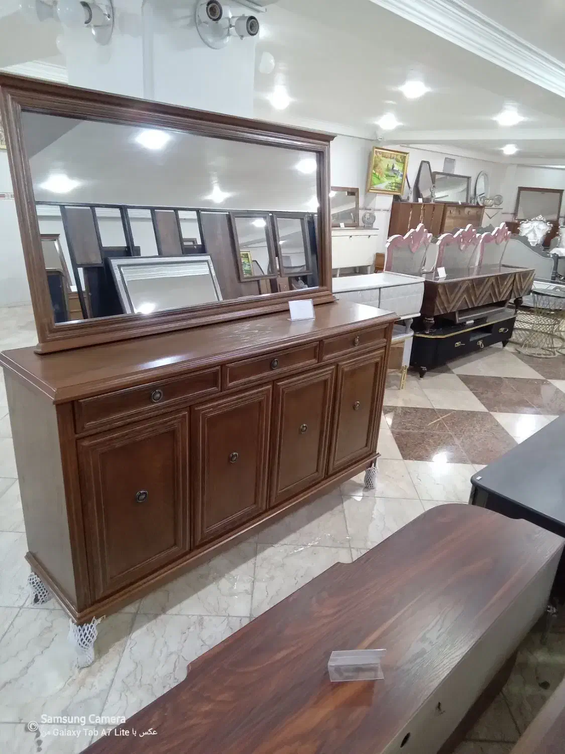 فروش انواع آئینه و کنسول|بوفه، ویترین، کنسول|ایلام, |دیوار