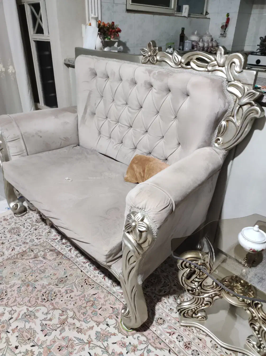 مبل 7نفره با میز|مبلمان خانگی و میز عسلی|کرمانشاه, |دیوار