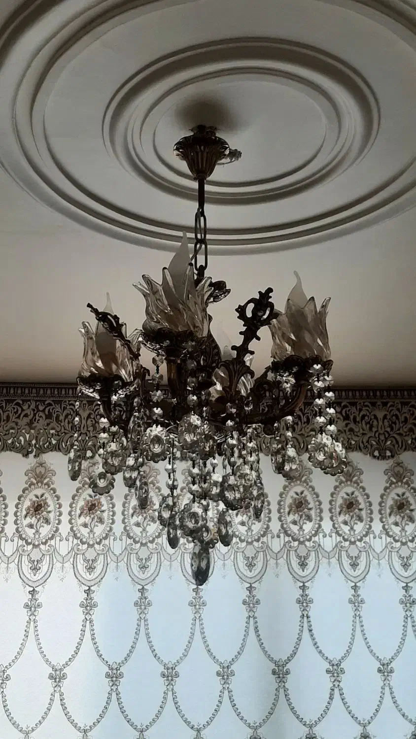 لوستر آشپزخونه یا اتاق|لوستر و چراغ آویز|قزوین, |دیوار