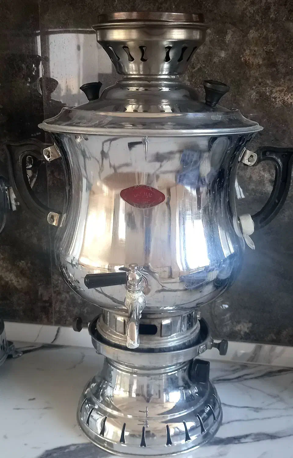 سماور سه لیتری|سماور، چای‌ساز، قهوه‌ساز|مشهد, راه آهن|دیوار