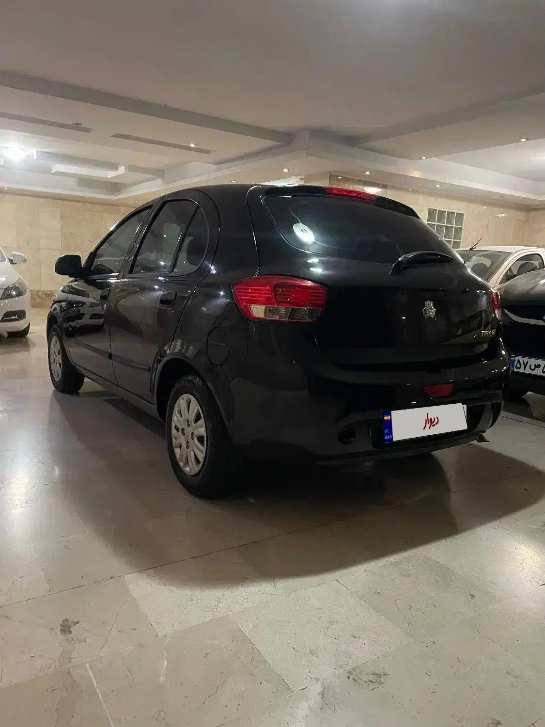 تیبا2 مشکی مدل99بدون رنگ شاسی سالم|خودرو سواری و وانت|تبریز, |دیوار