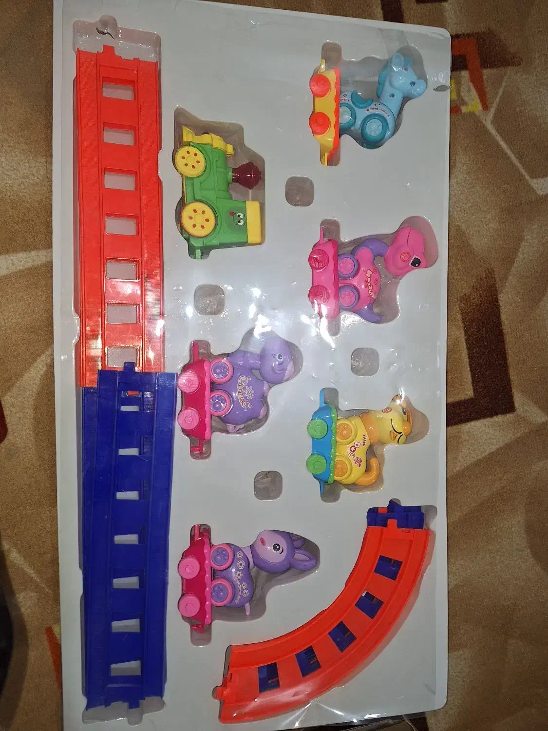 قطار موزیکال حیوانات|اسباببازی بچه|خمینیشهر, |دیوار