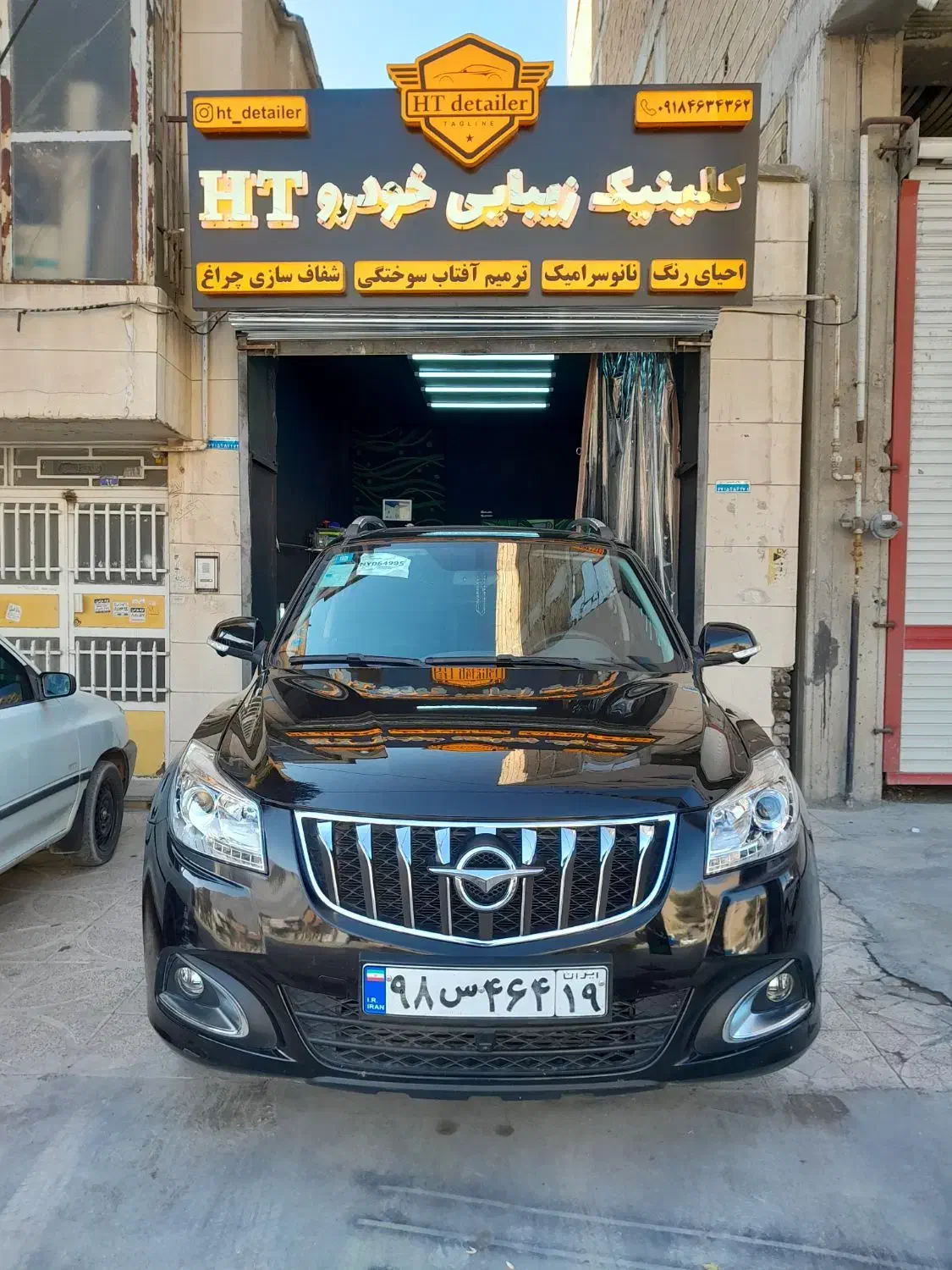 دیتیلینگ،احیای رنگ،پولیش نانو سرامیک شفاف ساز چراغ|خدمات موتور و ماشین|کرمانشاه, |دیوار