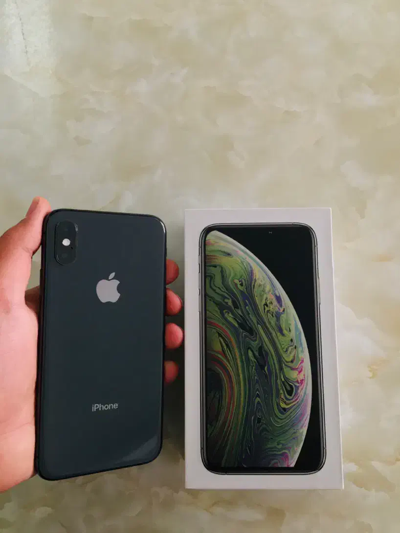 ایفون xs ۲۵۶ گیگ لاکاغذی بدون خط و خش در حد نو|موبایل|اصفهان, بهارستان|دیوار