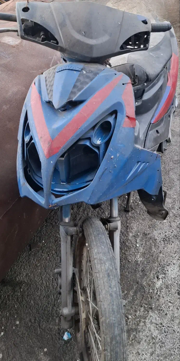 فروش ۲ عدد موتور مزایده ای ویو موتور خاموش|موتورسیکلت|آمل, |دیوار