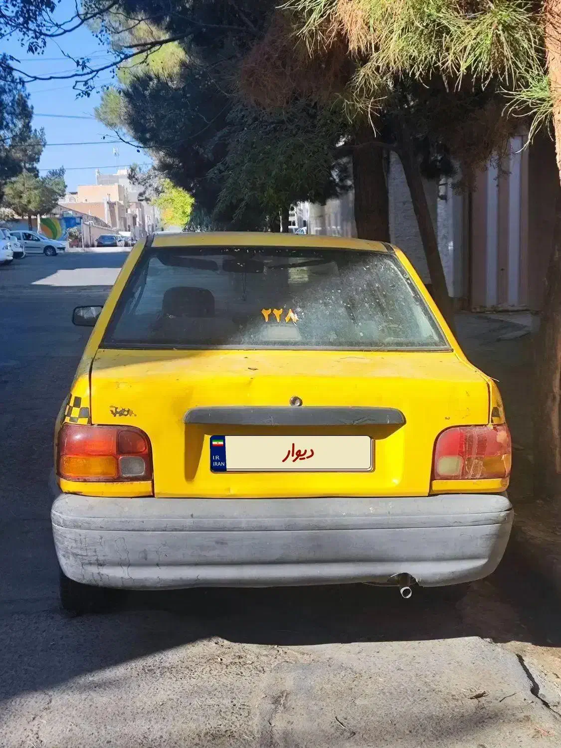 تاکسی پراید مدل 88 دوگانه سوز|خودرو سواری و وانت|بیرجند, |دیوار