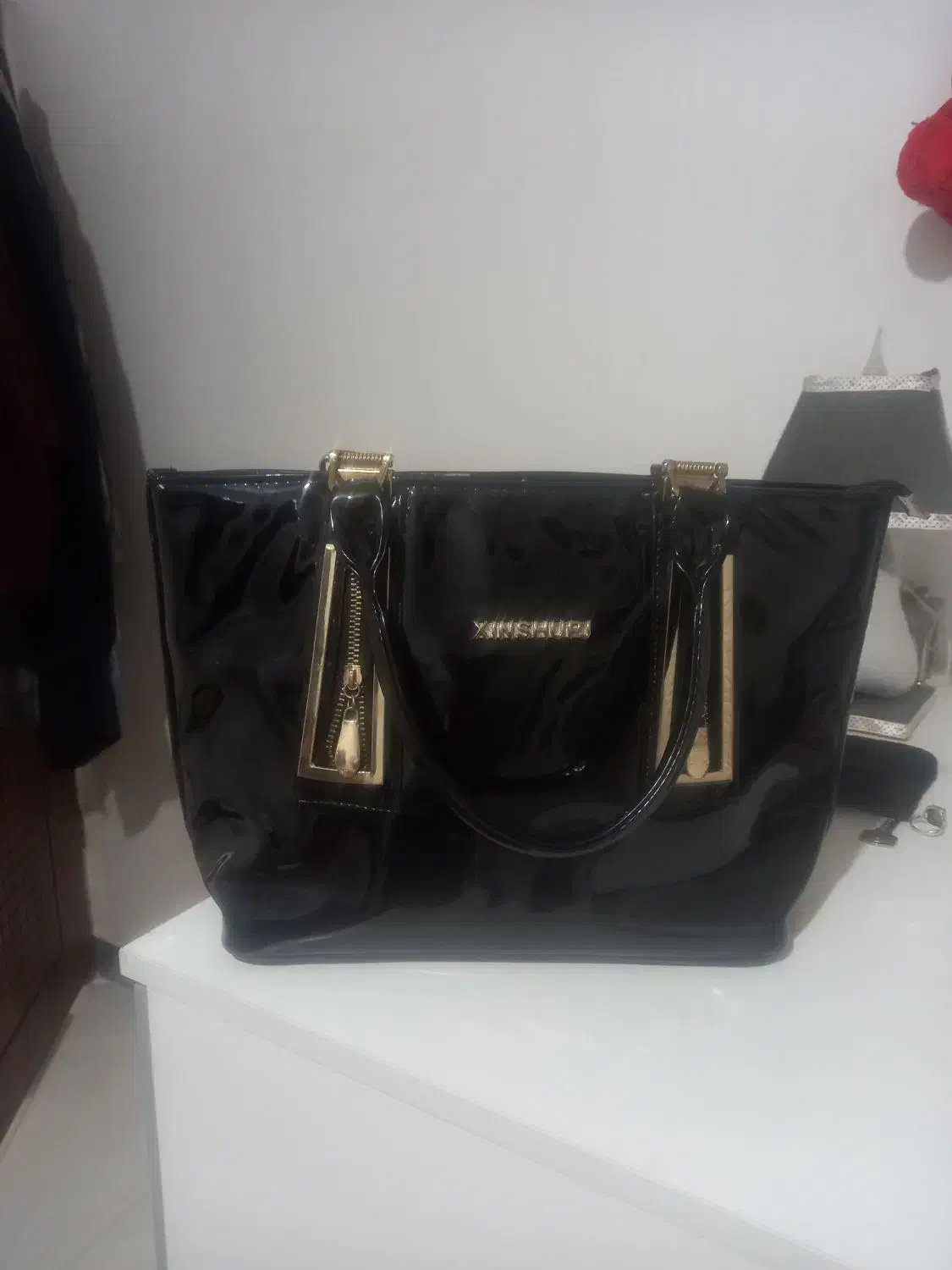 کیف مجلسی شیک ورنی|کیف، کفش، کمربند|همدان, |دیوار