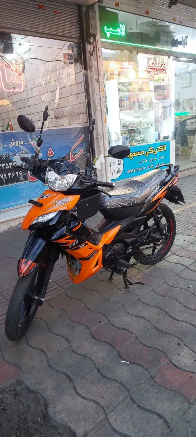 tvs تی وی اس راکز مدل ۴۰۳|موتورسیکلت|تهران, شهید رجایی|دیوار