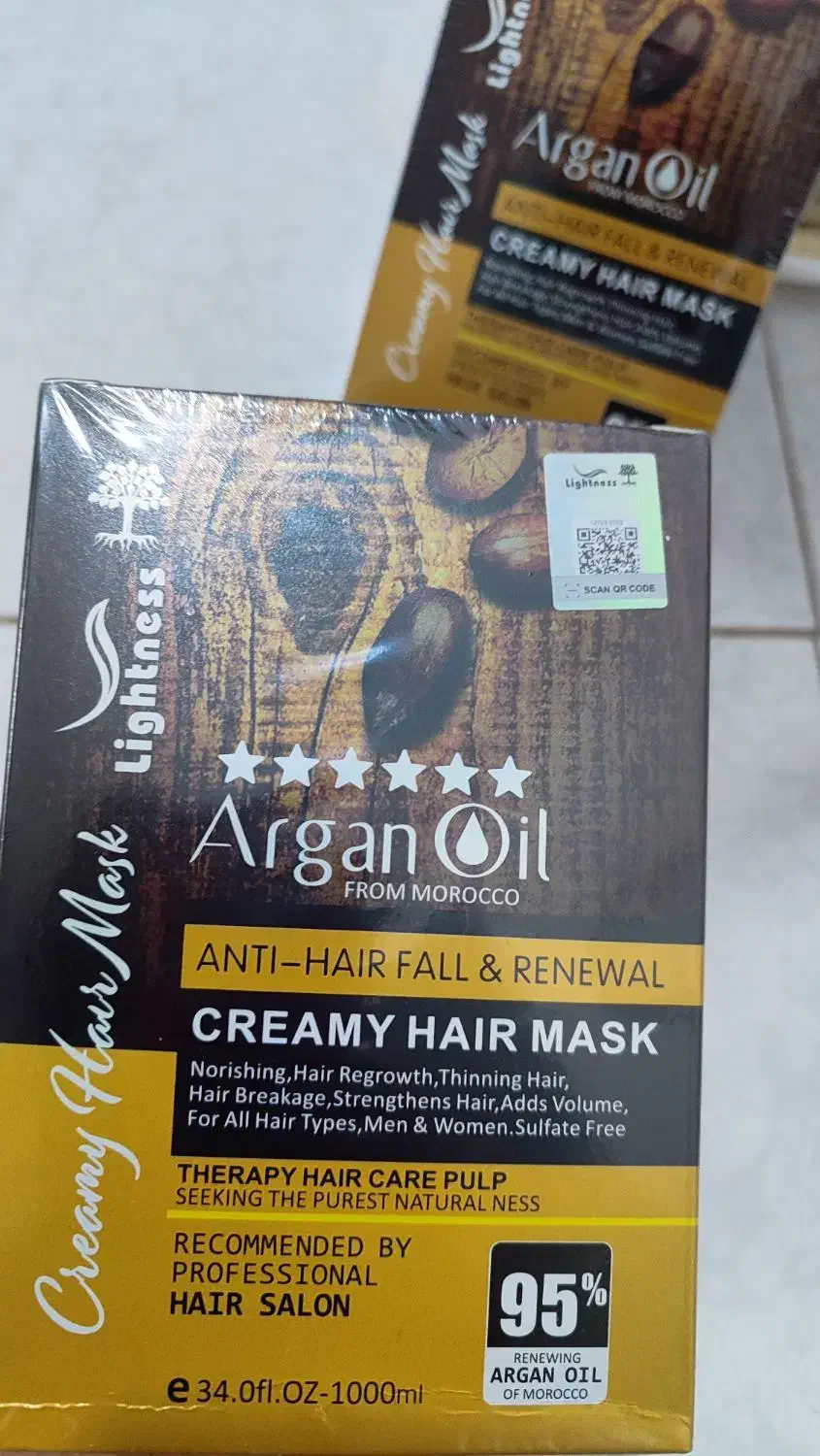 ماسک مو حاوی روغن آرگان|آرایشی، بهداشتی، درمانی|بیرجند, |دیوار