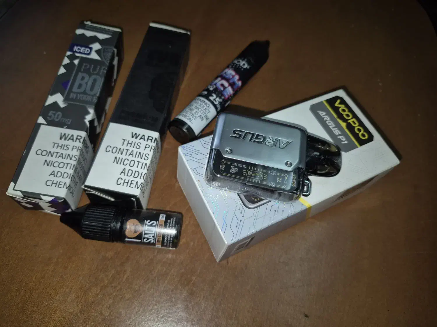 ویب پاد ارگوس با چهارتا سالت نیکوتین|زیورآلات و اکسسوری|گرگان, |دیوار