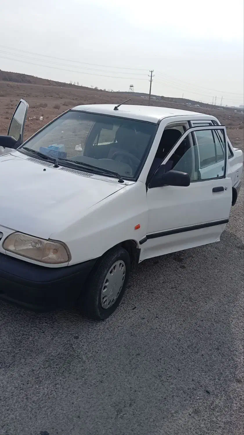 پراید سفید مدل ۹۰|خودرو سواری و وانت|رباط‌کریم, شهرک صنعتی صباشهر|دیوار