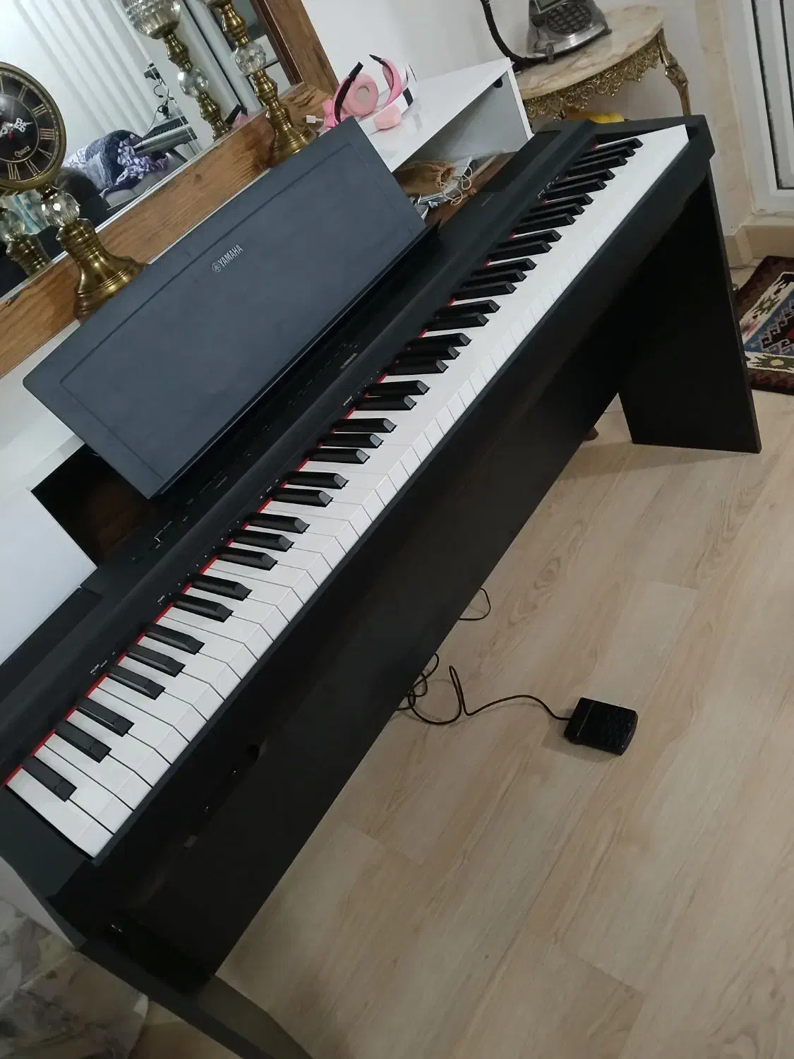 پیانو یاماها p125 درحدنونو|پیانو، کیبورد، آکاردئون|تبریز, |دیوار