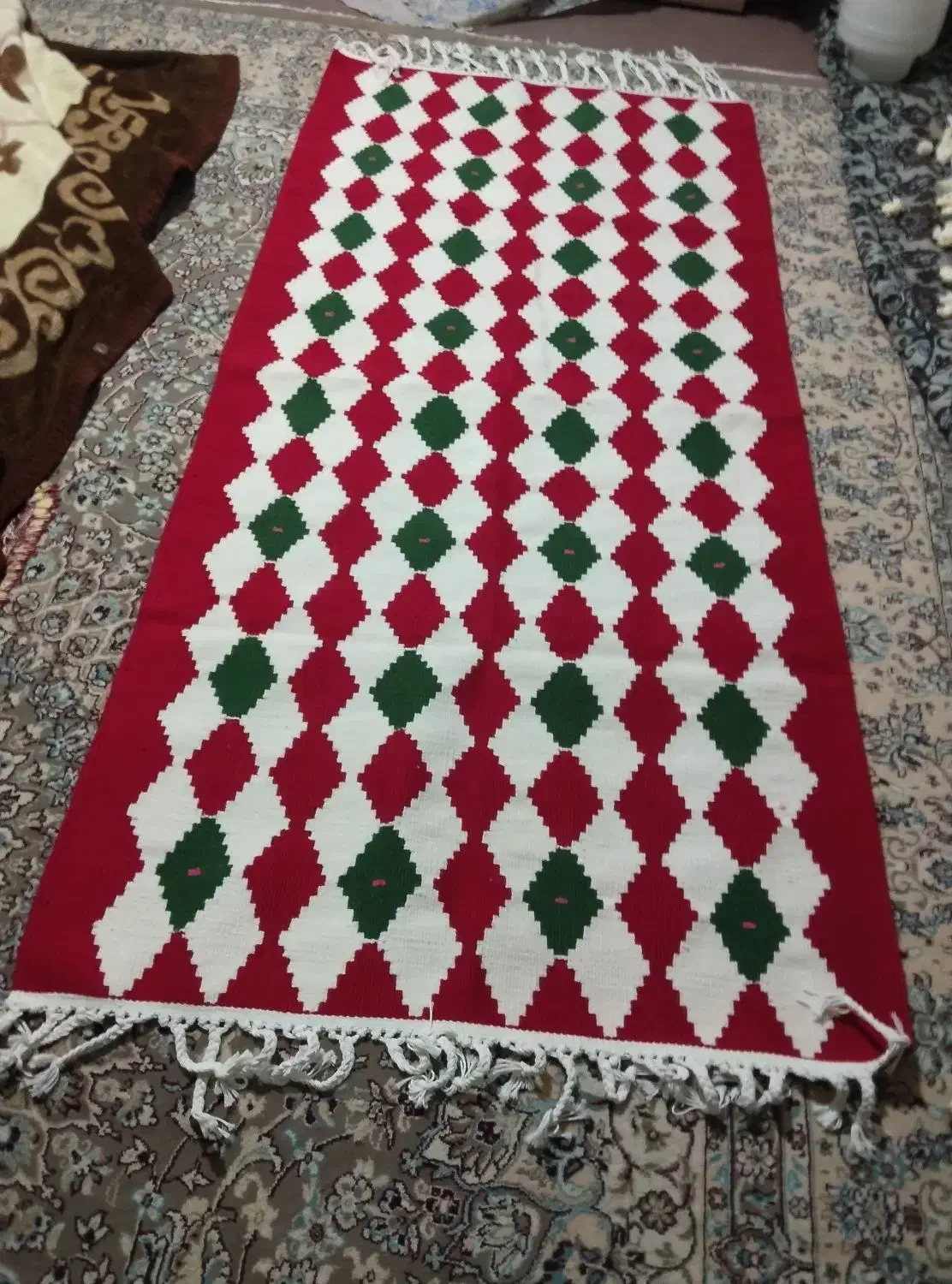 گلیم دست باف|گلیم، جاجیم، گبه|اردبیل, |دیوار