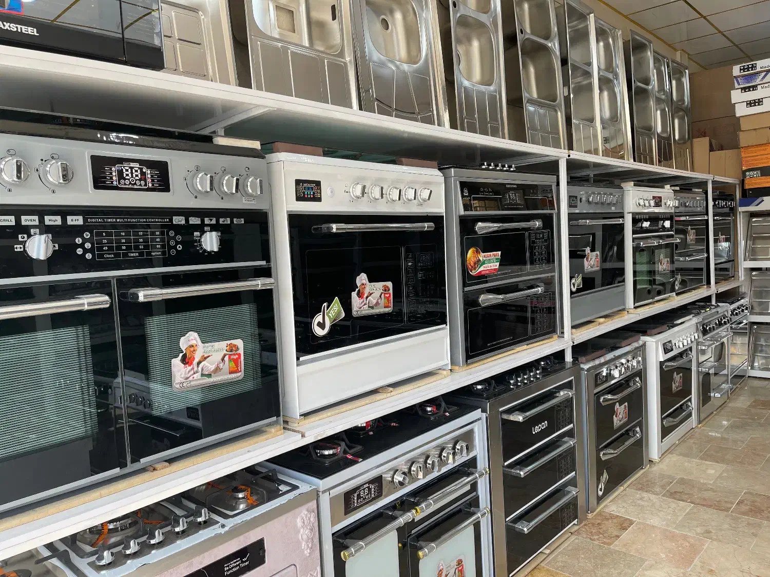 اجاق گاز طرح فر پنج شعله مدل mk123|اجاق گاز و لوازم برقی پختوپز|مشهد, نوید|دیوار