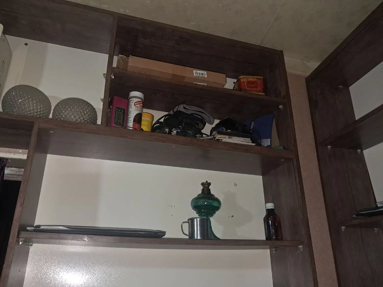 کابینت عمق ۳۰ سانت|کتابخانه، شلف، قفسه‌های دیواری|گرگان, |دیوار