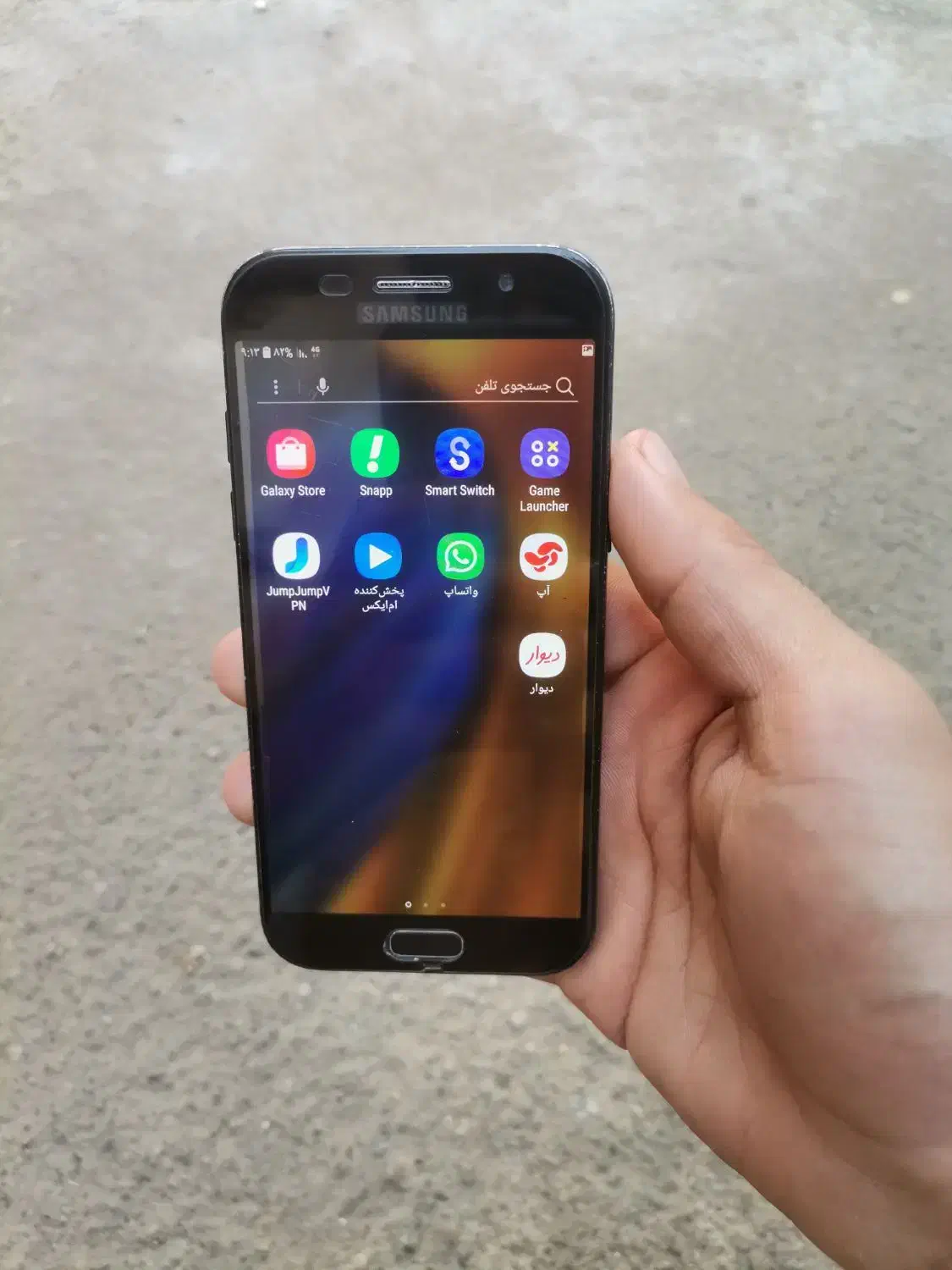 گوشی سامسونگ A5 2017 تمیز|موبایل|مشهد, شهرک شهید باهنر|دیوار