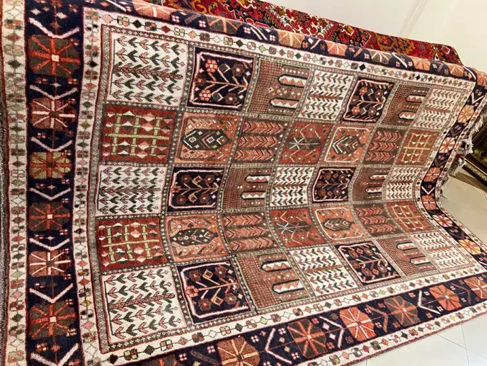 فرش ۶ متری دستبافت خشتی بختیار کرم|فرش|تهران, یوسف‌آباد|دیوار