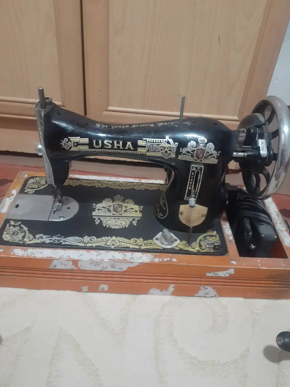 چرخ خیاطی مارک USHA یوشا|چرخ خیاطی و ریسندگی|خرمآباد, |دیوار