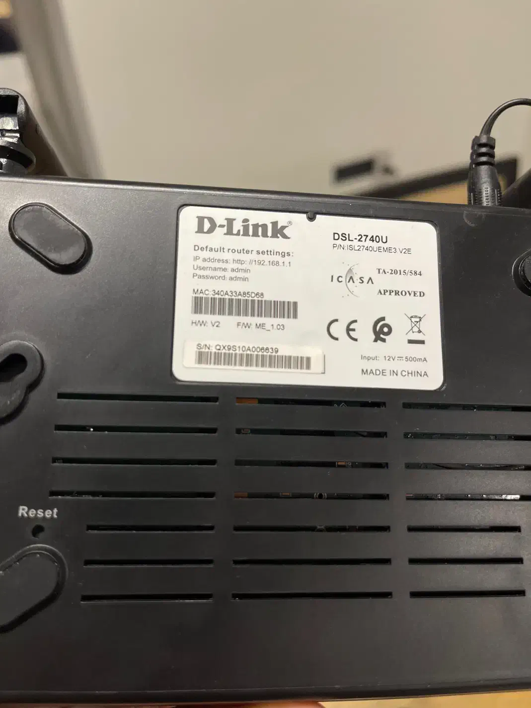 مودم adsl|مودم و تجهیزات شبکه|مشهد, الهیه|دیوار