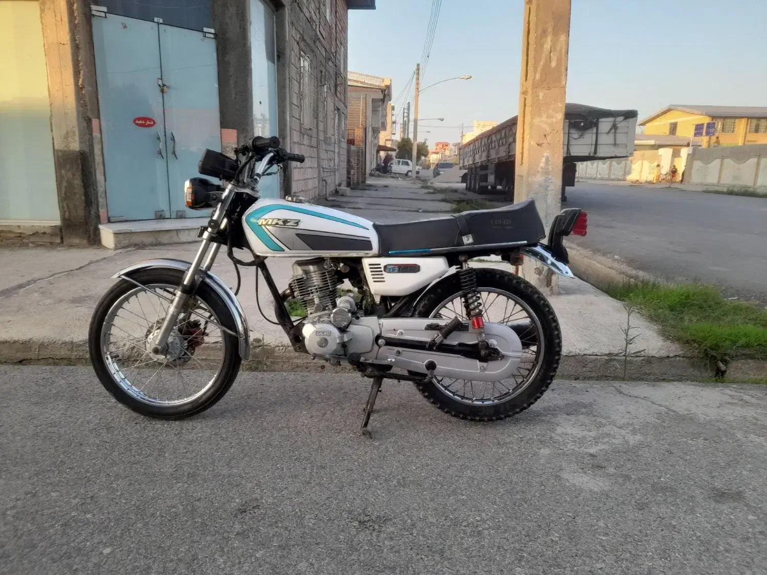 هندا 200 مزایده با برگه معتبر|موتورسیکلت|بندر ترکمن, |دیوار