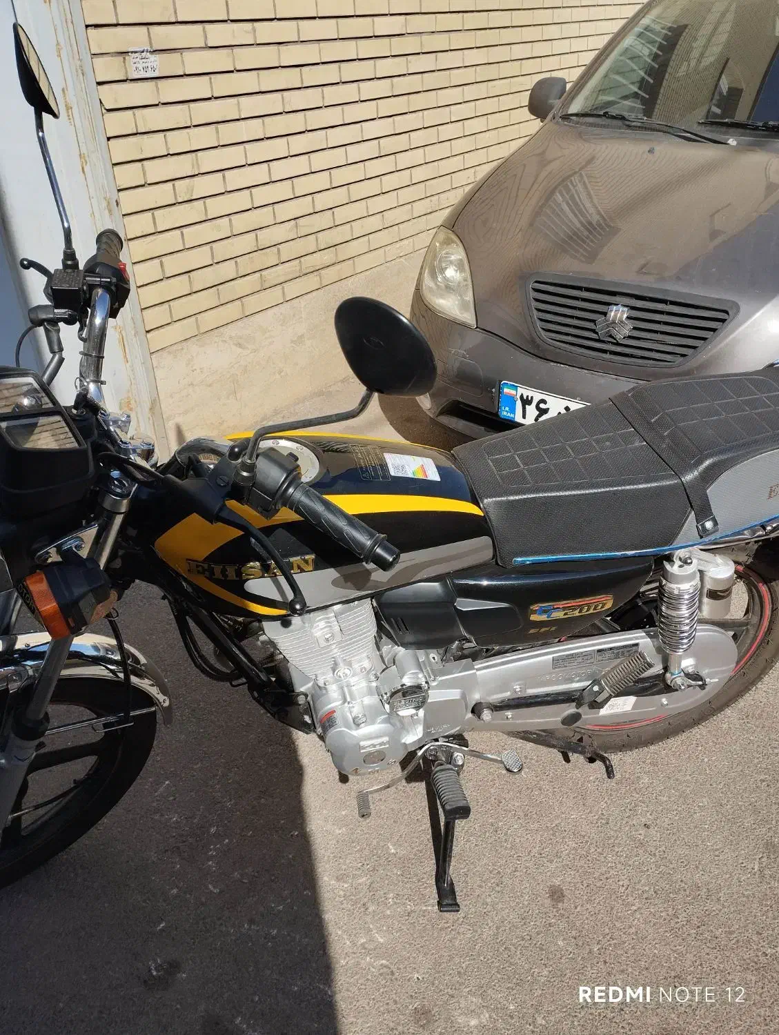 هوندا200|موتورسیکلت|قزوین, |دیوار