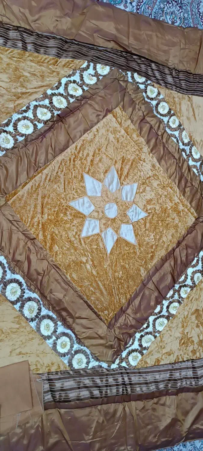 لحاف و روتختی ۶ تکه نو استفاده نشده|حراج|خرمشهر, |دیوار