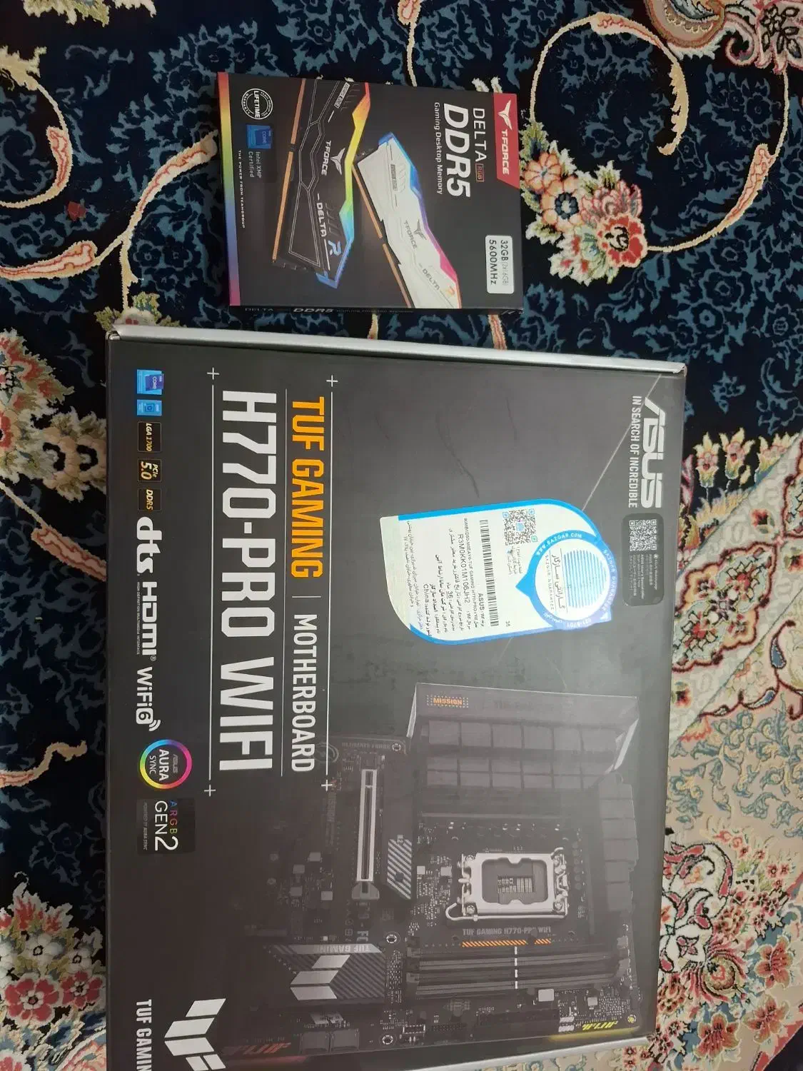 مادر برد و رم ddr5|قطعات و لوازم جانبی رایانه|قدس, شهر‌قدس|دیوار