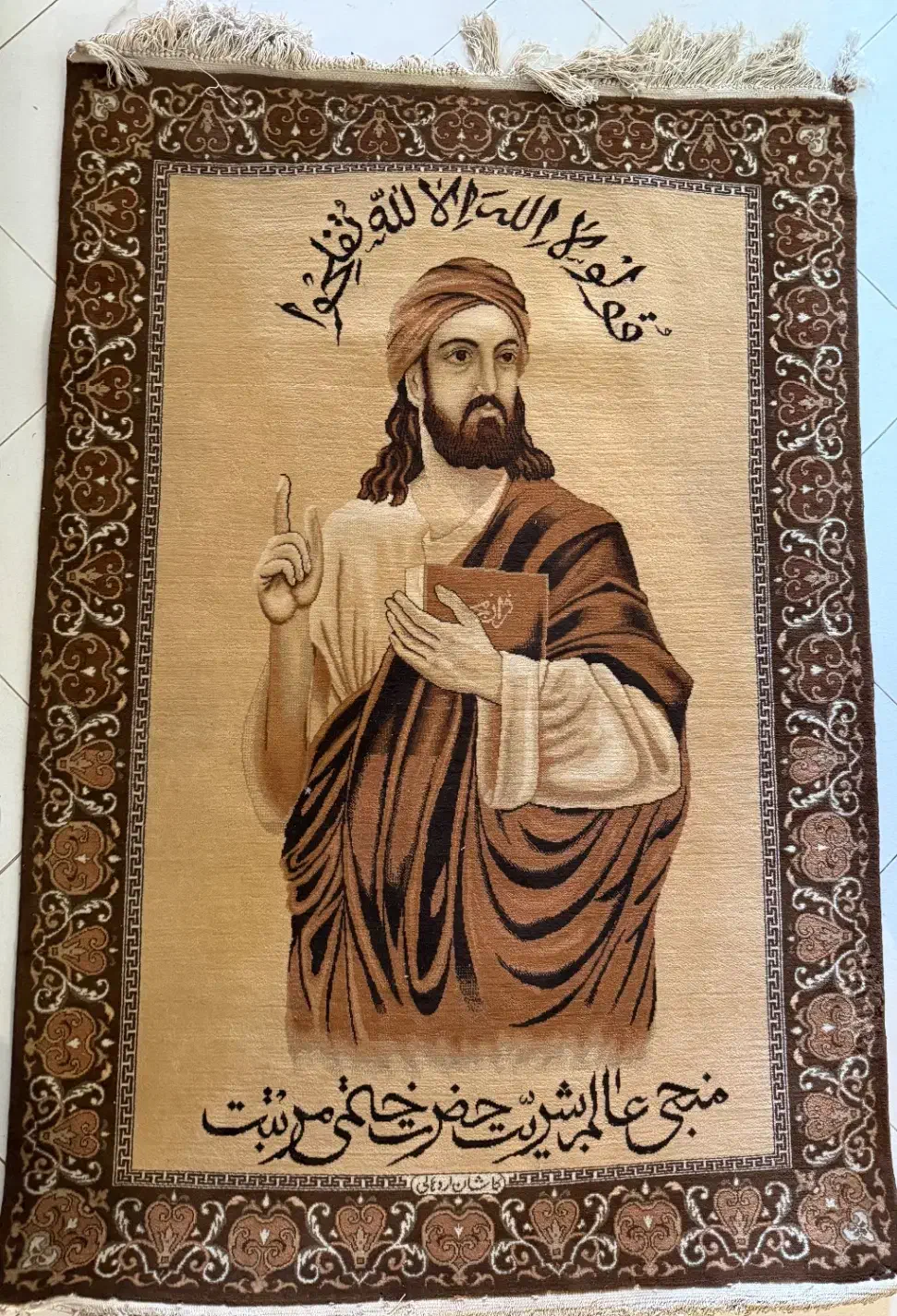 قالیچه|فرش|کرمان, |دیوار