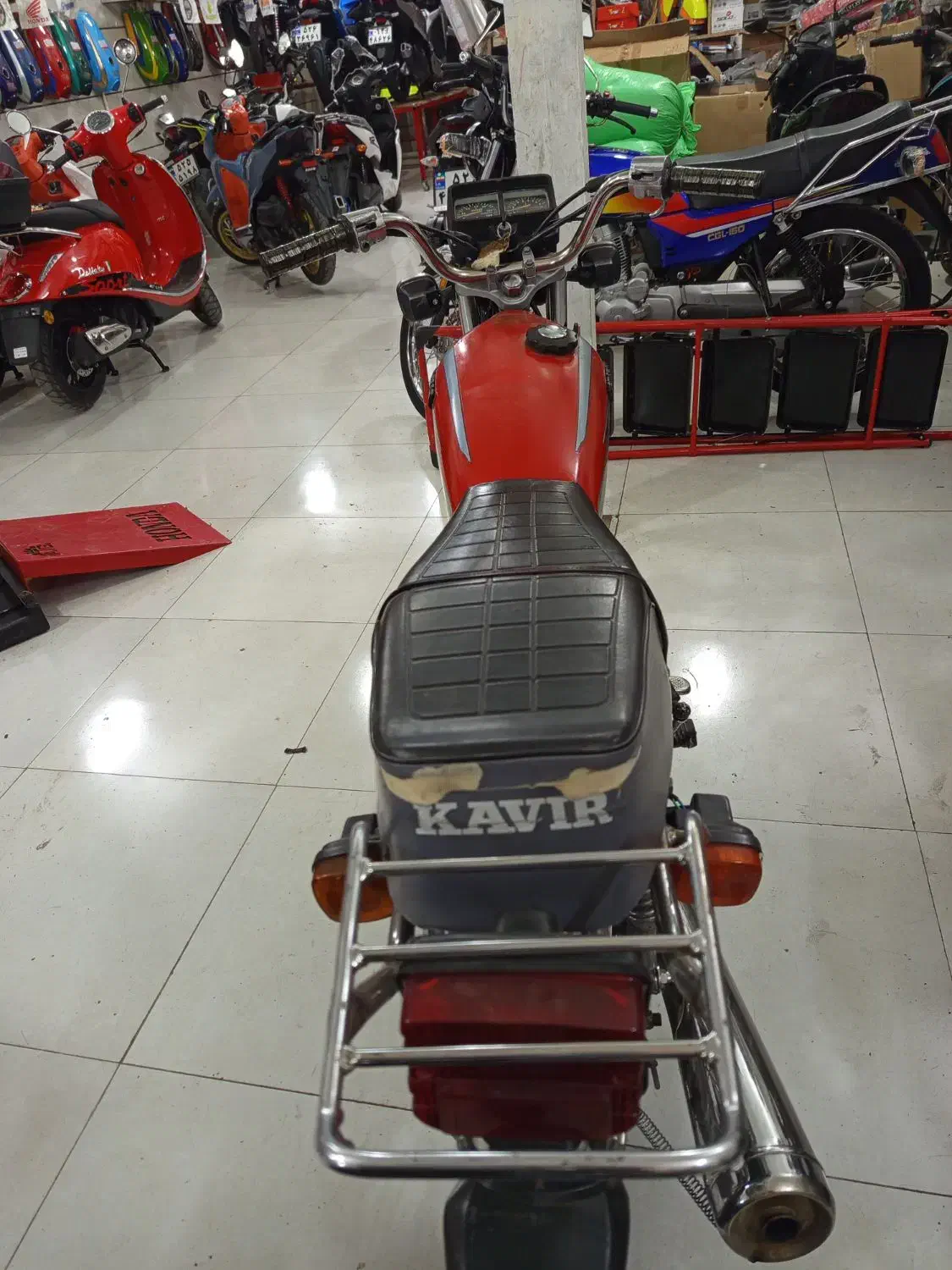 موتور مزایده 90|موتورسیکلت|تاکستان, |دیوار