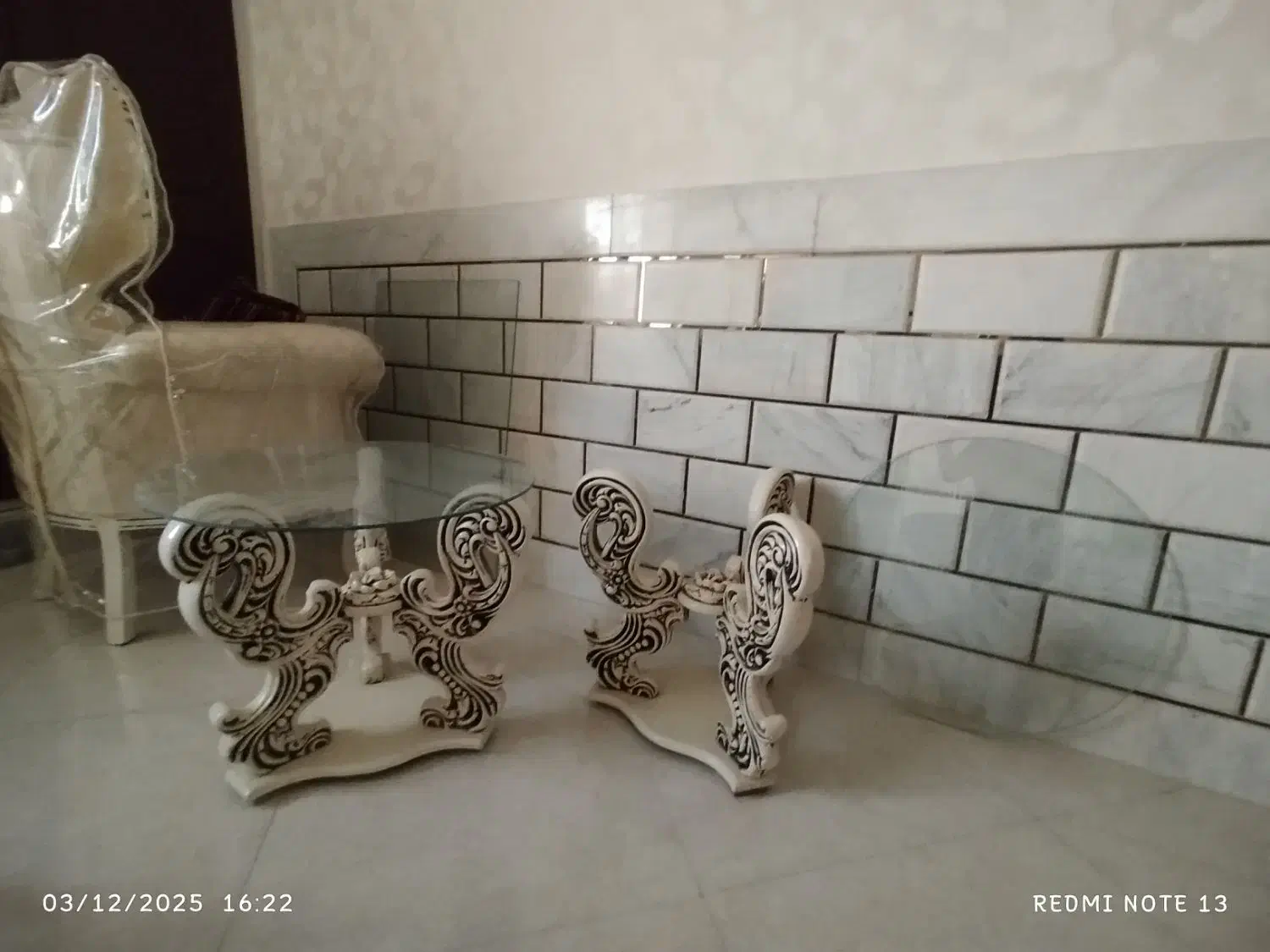 سه عدد میز عسلی چوب راش خالص|مبلمان خانگی و میز عسلی|قرچک, پارک جنگلی|دیوار