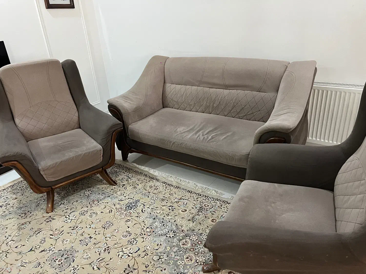 نیم ست مبلمان راحتی|مبلمان خانگی و میز عسلی|مشهد, سید رضی|دیوار