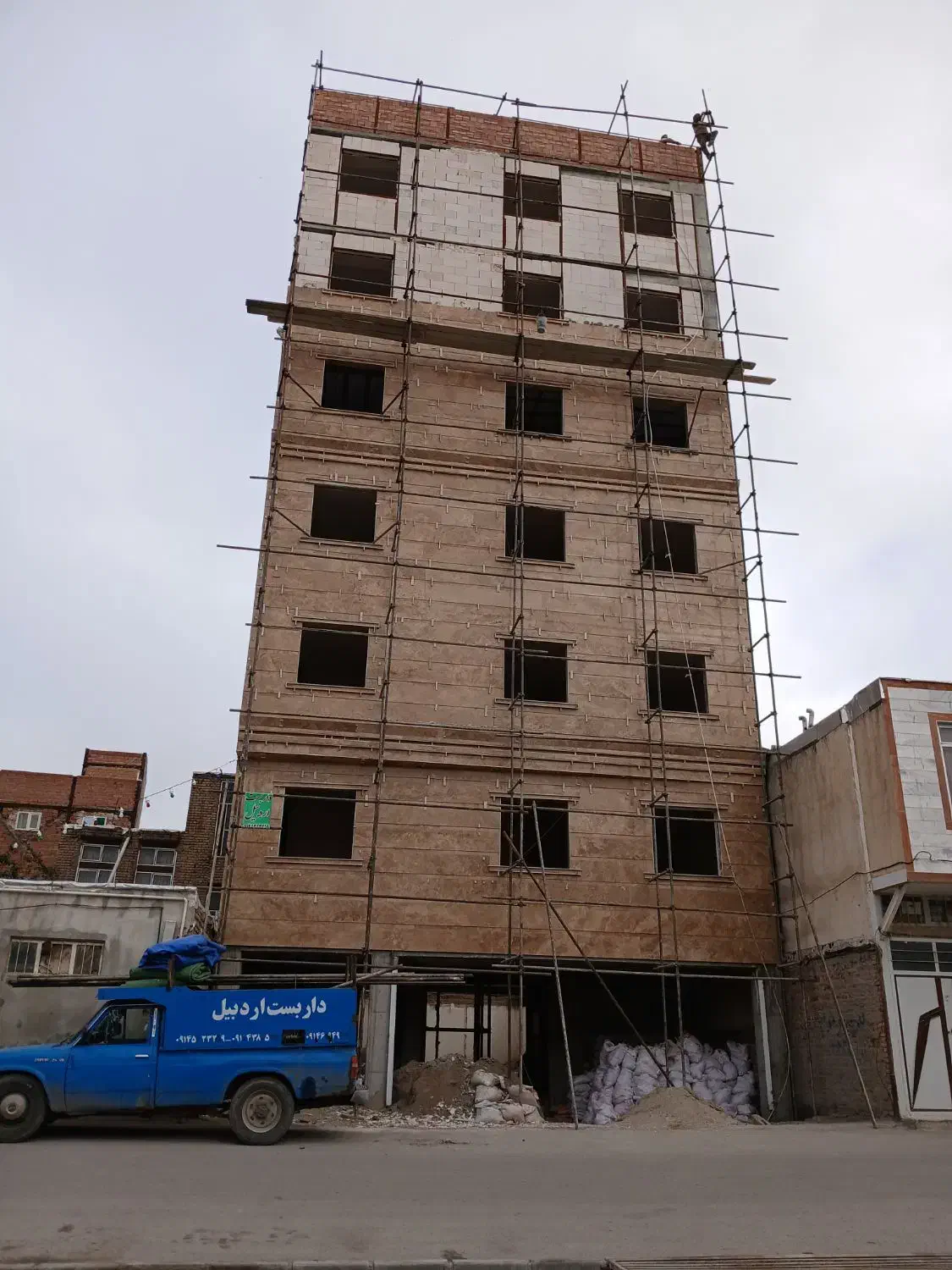 داربست فلزی و تخته زیر پایی|خدمات پیشه و مهارت|اردبیل, |دیوار