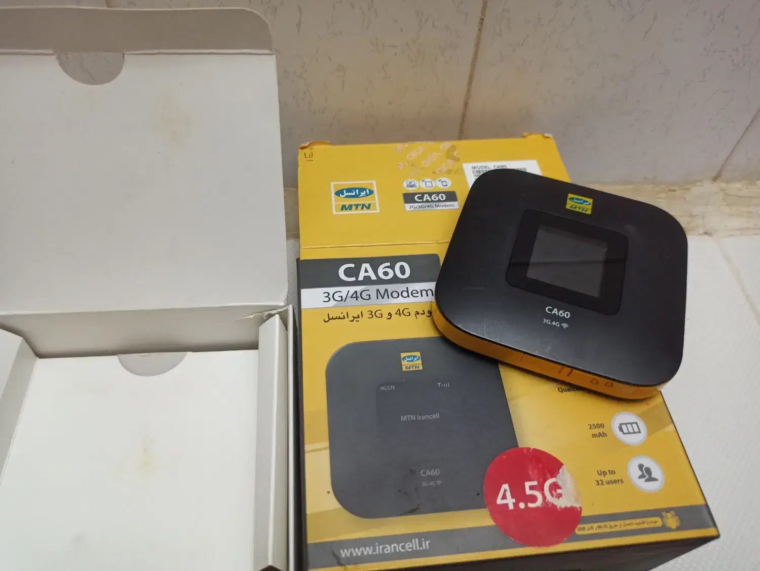 مودم همراه ca60 ایرانسل.|مودم و تجهیزات شبکه|ملایر, |دیوار