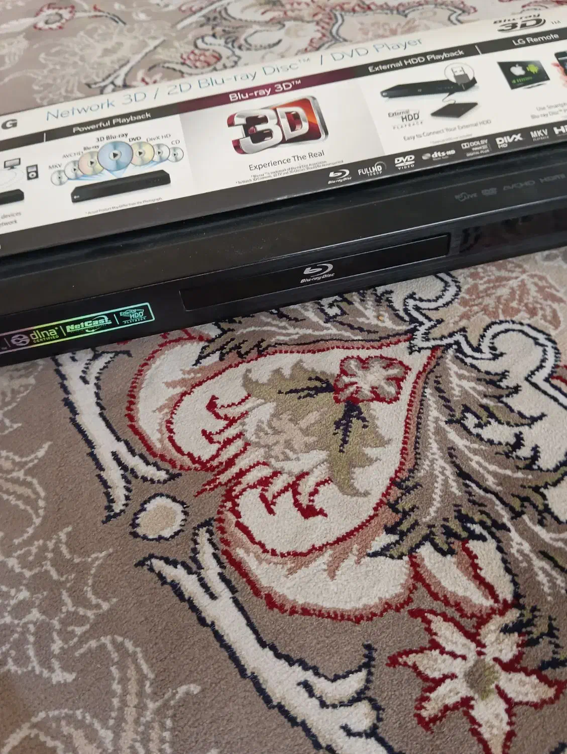 دستگاه ویدئو پلیر/DVD player سه بعدی|پخشکننده DVD و ویدیو|نیشابور, شهرک قدس|دیوار