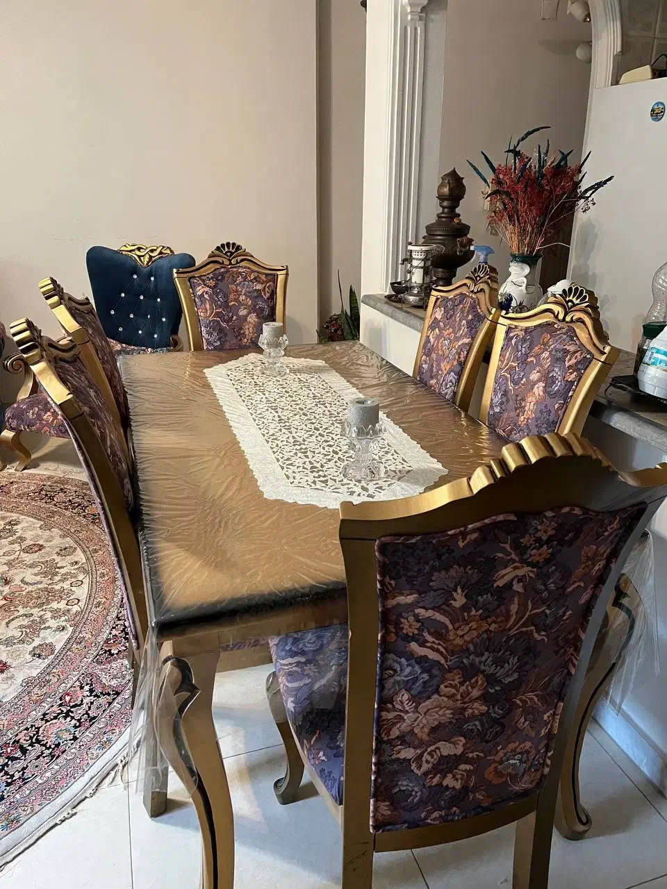 میز ناهار خوری|میز و صندلی غذاخوری|رشت, بلوار گیلان|دیوار