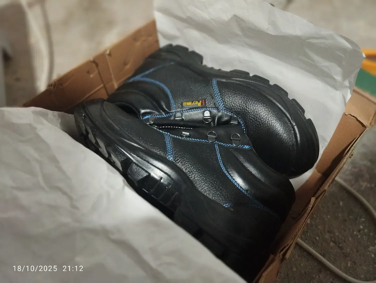 کفش کار شرکت پیما محافظ انگشت دار زیره نرم|کیف، کفش، کمربند|گمیشان, |دیوار