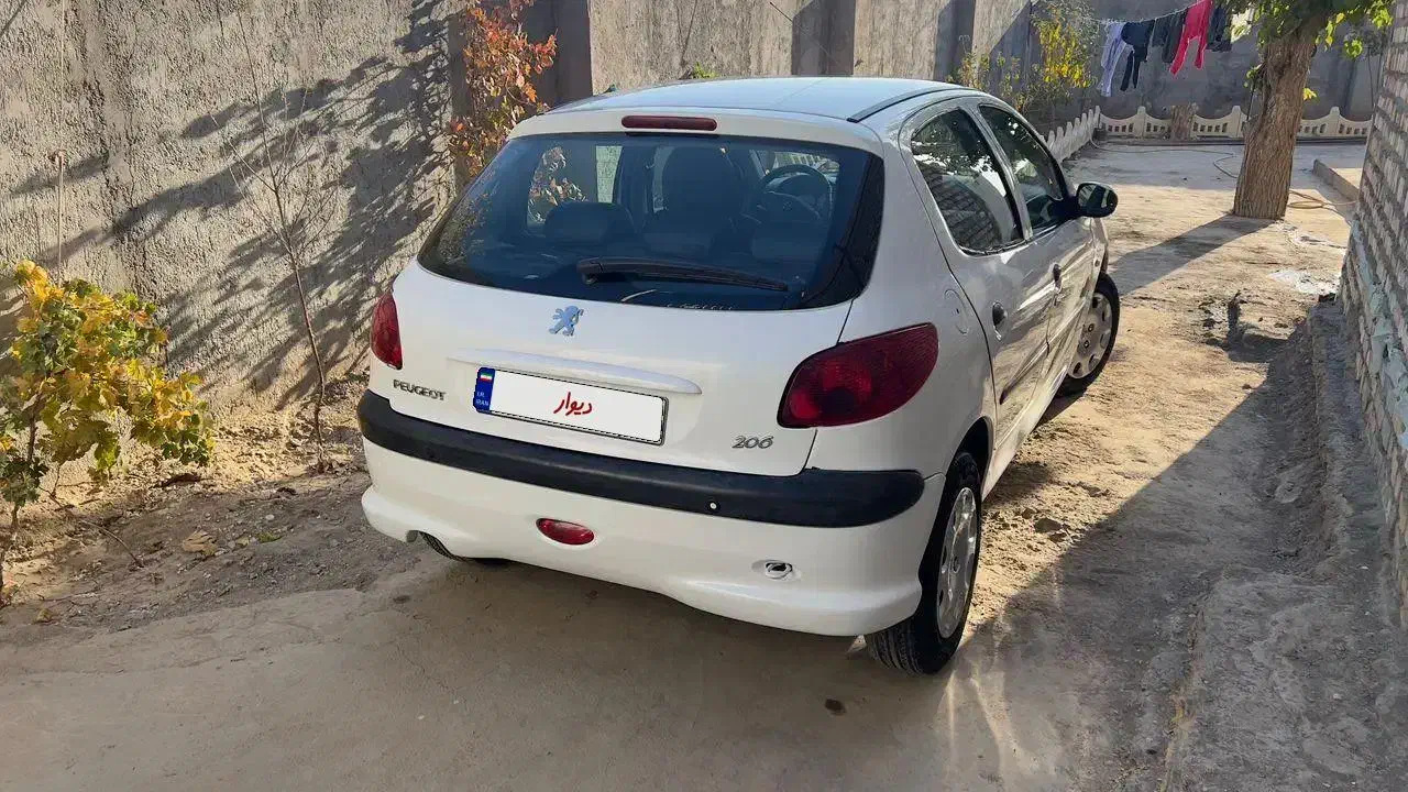 پژو۲۰۶ تیپ۵|خودرو سواری و وانت|نیشابور, گنبد سبز|دیوار