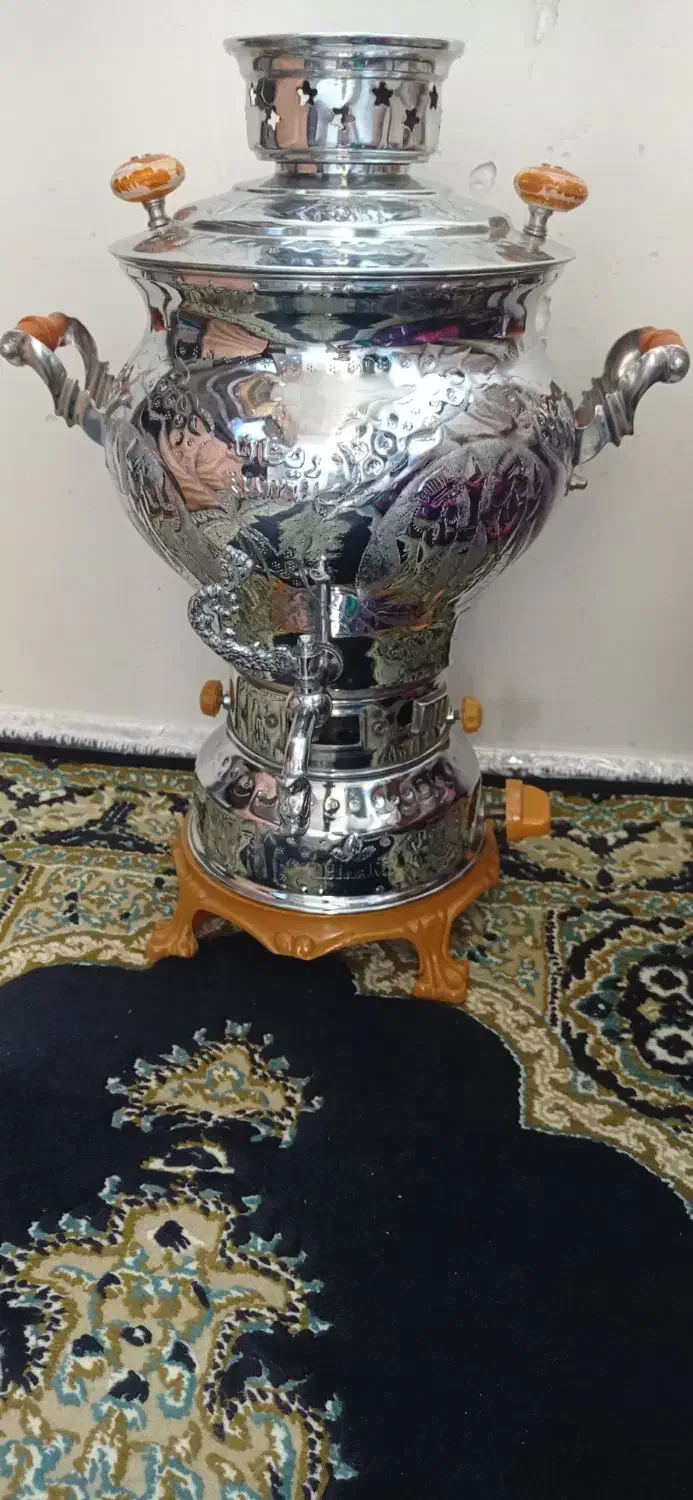 سماور گازی|سماور، چای‌ساز، قهوه‌ساز|تهران, شهرک ولیعصر جنوبی|دیوار