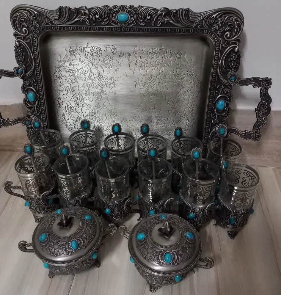 سرویس پذیرایی سیلور|ظروف سرو و پذیرایی|بروجرد, |دیوار